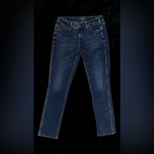 Silver Jeans Dark Blue Slim Fit Jeans